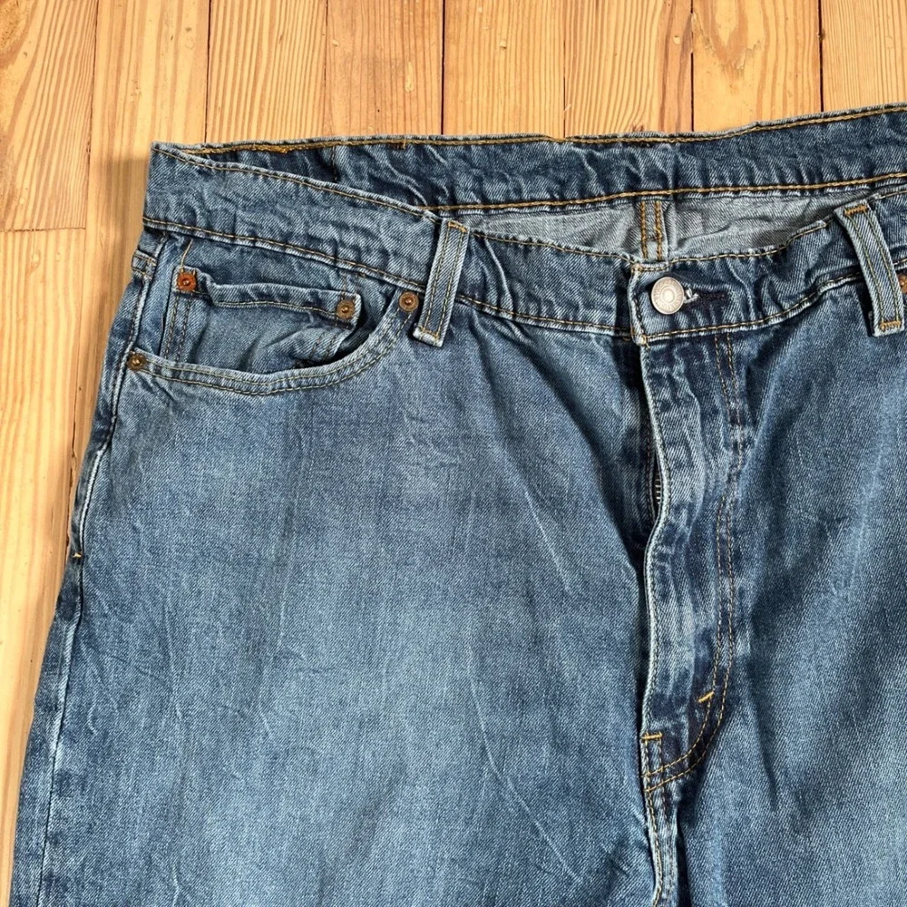 Levi Strauss 541 Athletic‎ Fit Jeans Mens W40 L32 Blue Denim Stretch Comfort